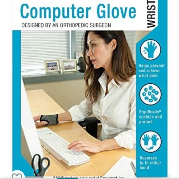 IMAK Computer Glove design by orthopedic surgeon NWOT - Picture 3 of 5